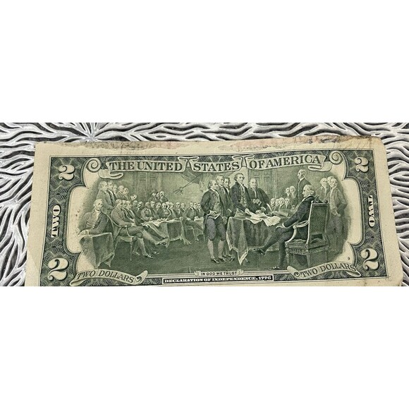 2009 series A 2 dollar bill rare serial number A01927989 A - Picture 7 of 8